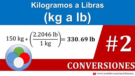 convertidor de libras a kilos.
